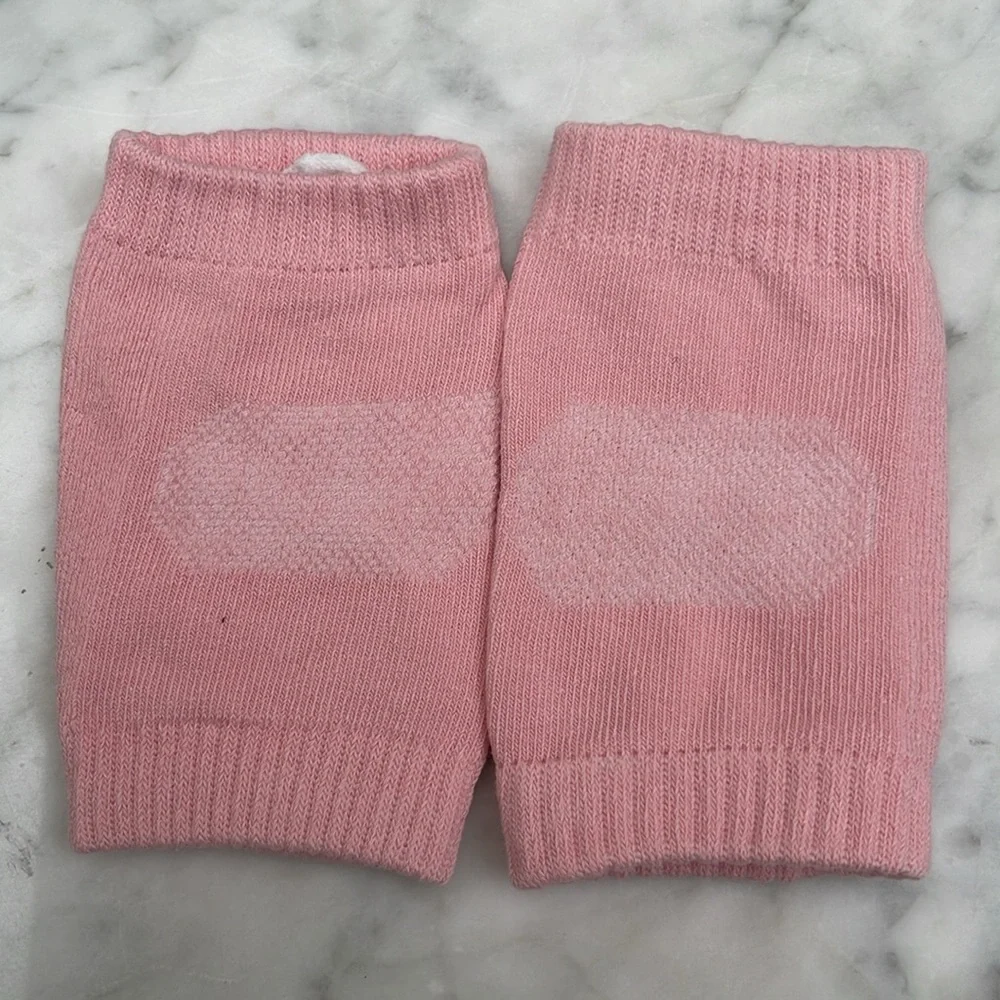 3 pairs of baby toddlers craw cotton knee pads